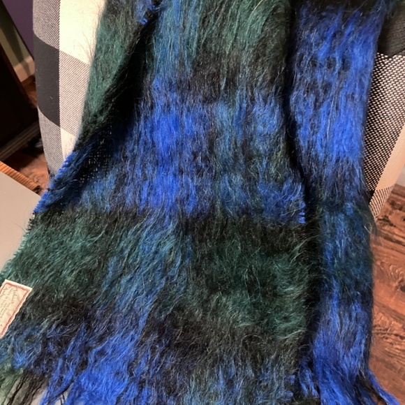 Authentic Scottish Tartan Mohair Coat with Scarf - Picture 9 of 11